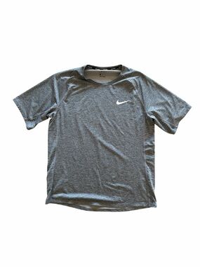 Nike Pro Dri-FIT Training Shirt Men’s Size XL Gray Athletic Performance Tee